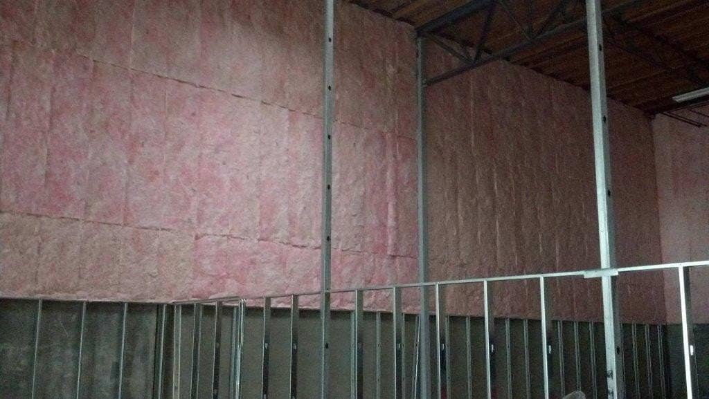 Wall framing and insulation installation